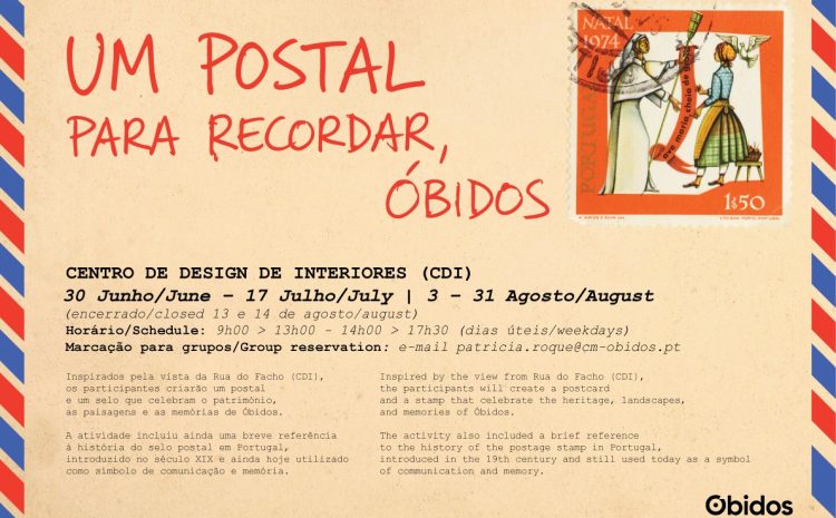 UM POSTAL PARA RECORDAR, SOBRE ÓBIDOS